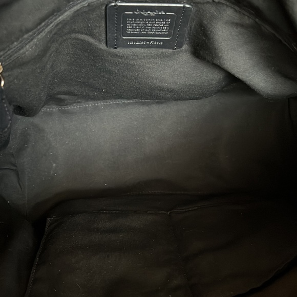 Coach signature black and brown gallery tote - Picture 4 of 11